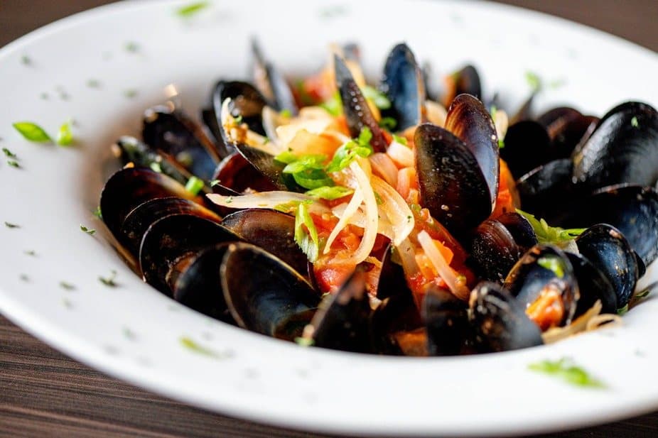 A bowl of P.E.I. mussels